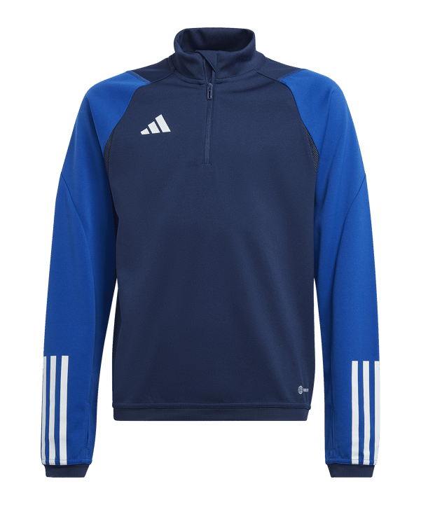 adidas Tiro 23 Competition Sweatshirt Kids Blau - dunkelblau