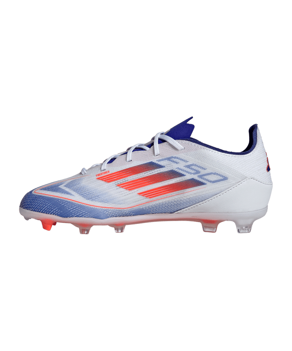 adidas F50 Elite FG Advancement Kids Weiss Rot - weiss