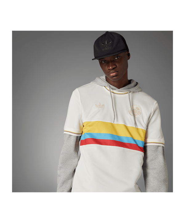 adidas Originals Kolumbien Anniversary Trikot Weiss - weiss