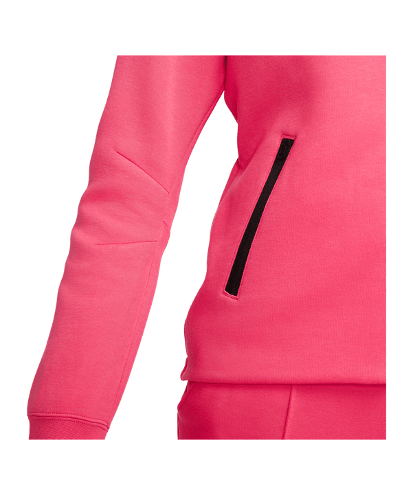 Nike Tech Fleece Kapuzenjacke Damen Pink F629 - rosa