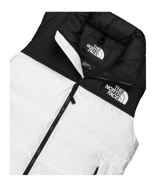The North Face 1996 Retro Weste Damen Weiss - weiss