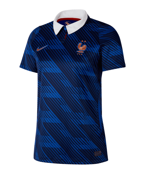 Nike FFF Frankreich Trikot Home WM 2026 Damen Blau F480 - blau