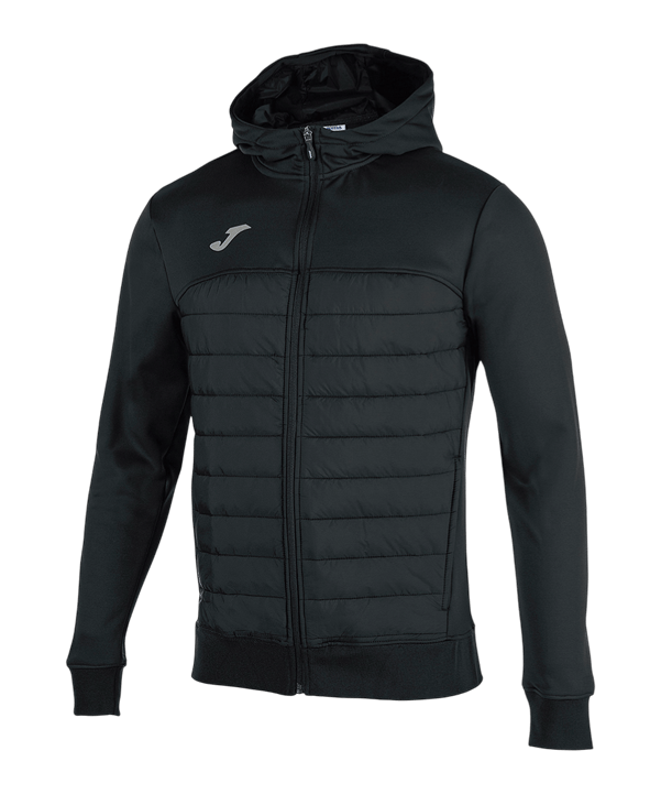 Joma Berna Winterjacke Kids Schwarz - schwarz