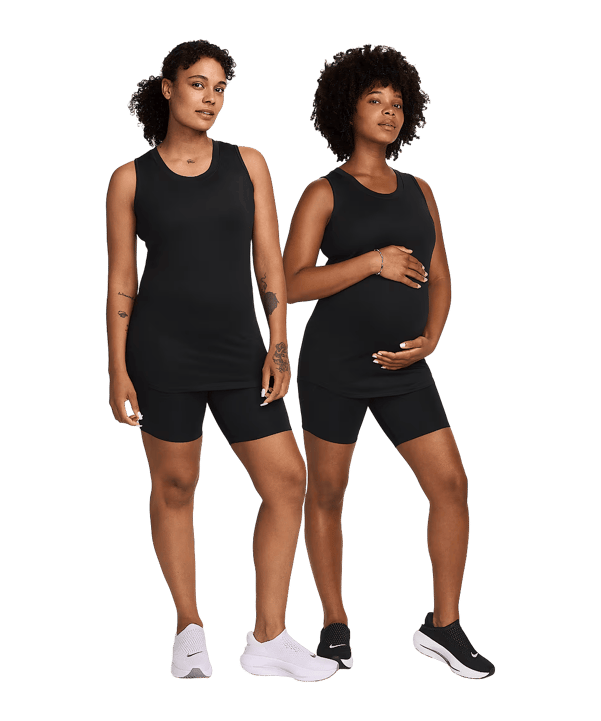 Nike One HiRise 8IN leggings shorts (M)  women F010 - grau