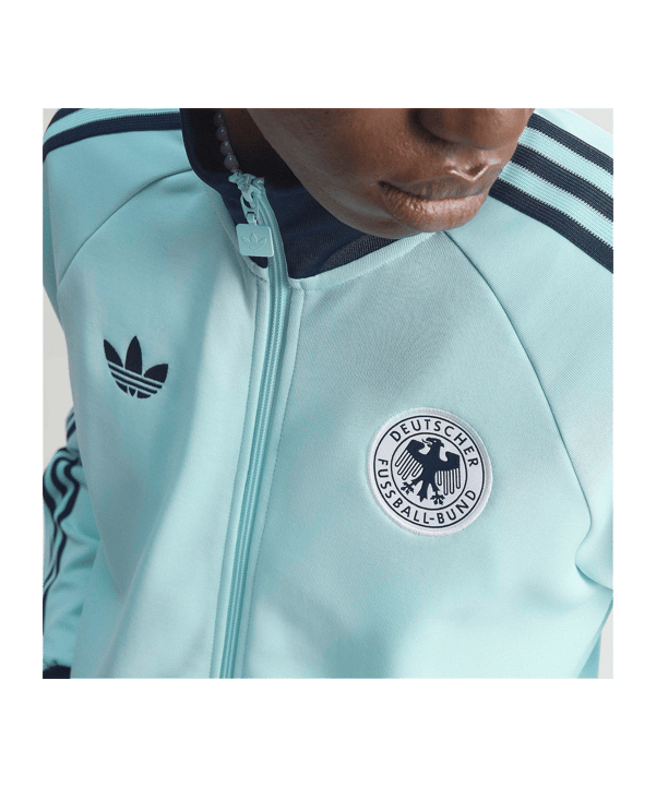 adidas DFB Deutschland Originals Jacke Türkis - tuerkis