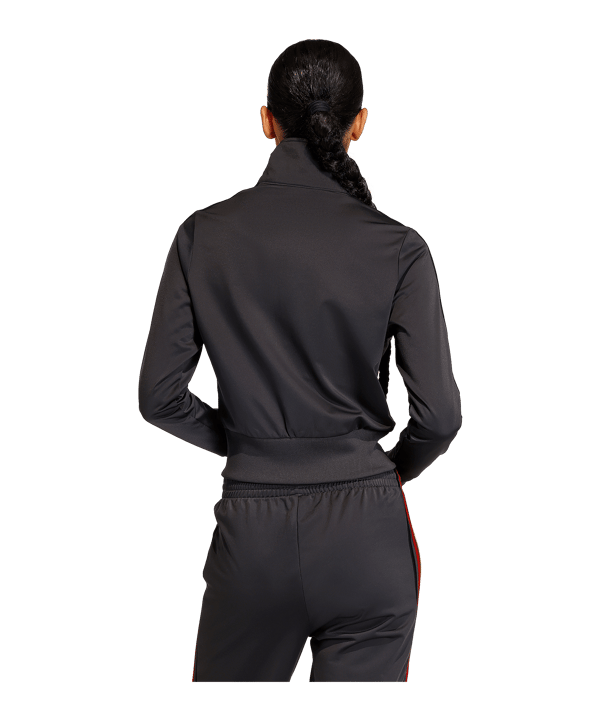adidas Originals Firebird Classic Track Top Jacke Damen Schwarz - schwarz