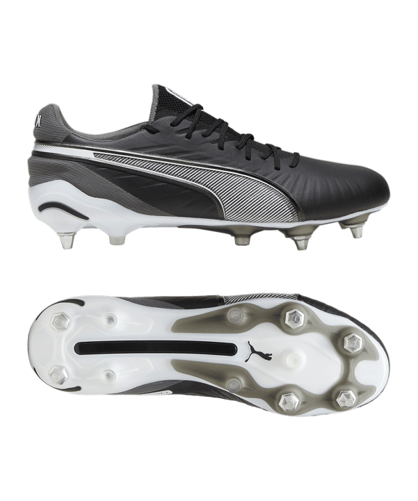 PUMA KING Ultimate MxSG Eclipse Schwarz Weiss F01 - schwarz