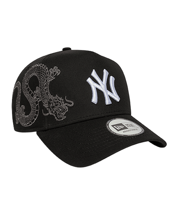 New Era MLB Icon E-Frame New York Yankees Cap Schwarz - schwarz