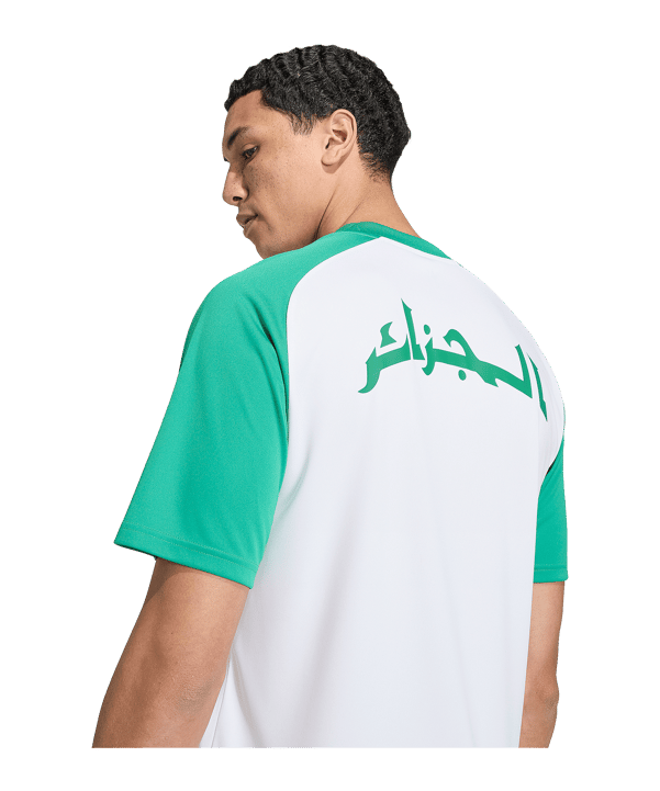 adidas FAF Algerien Trikot Home WM 2026 Weiß - weiss