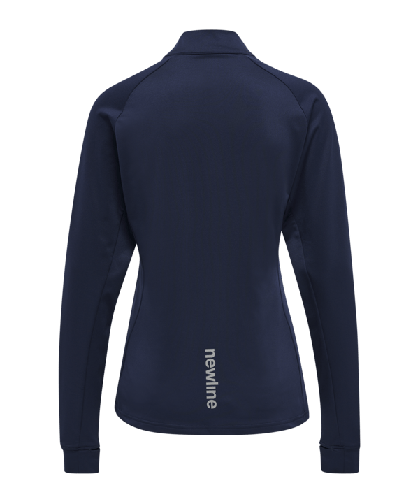 Newline Core Zip Sweatshirt Running Damen F1009 - blau