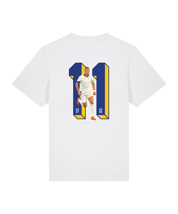 11teamsports "Bosnian Diamond" T-Shirt Weiß