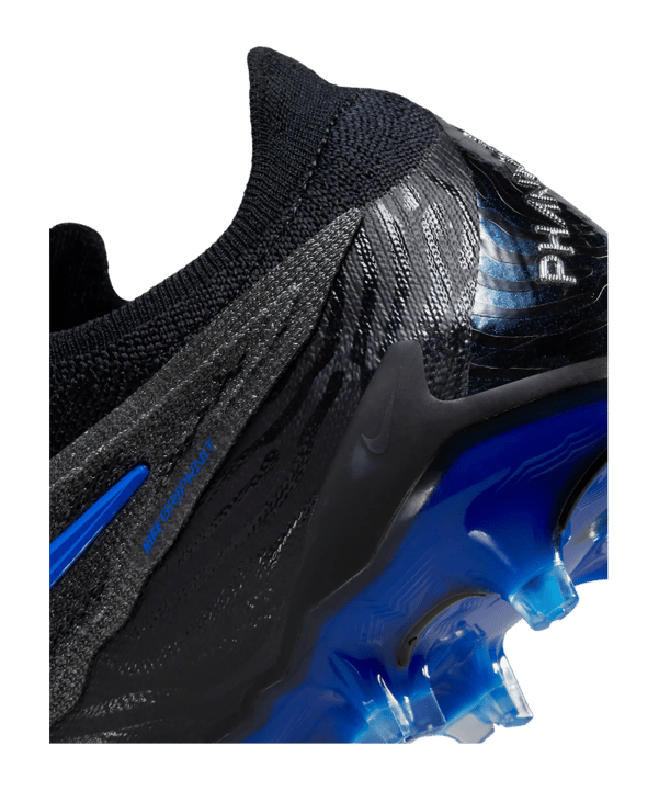 Nike Phantom GX Elite FG Shadow Schwarz Silber Blau F040 - schwarz