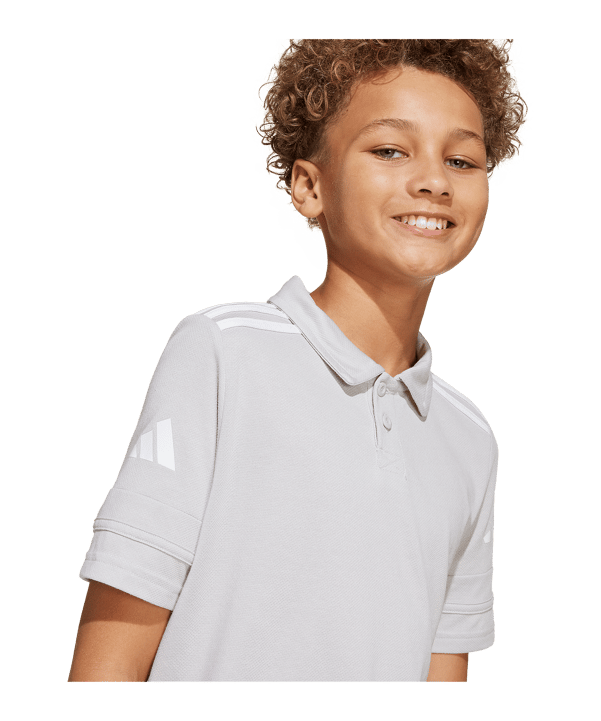 adidas Squadra 25 Polo Kids Grau - grau