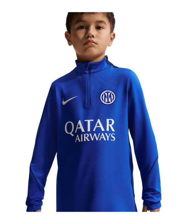 Nike FC Inter Strike Drilltop Kids Blu C439 - blu
