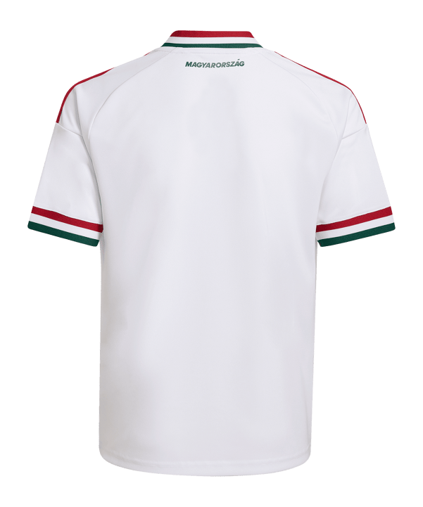 adidas MLSZ Ungarn 2026 Trikot Away 2026 Kids Weiß - weiss