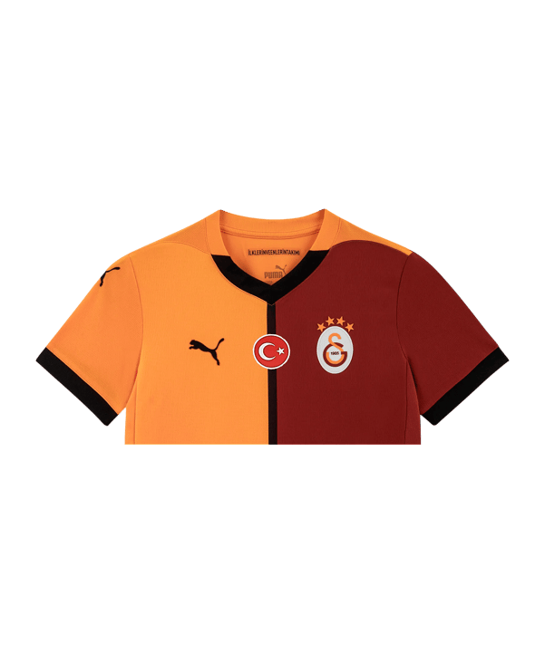 PUMA Galatasaray Istanbul Trikot Home 2024/2025 Kids Rot F01 - rot