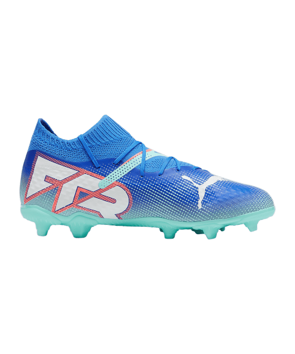 PUMA FUTURE 7 Pro FG/AG Formula Jr Kids Blau Weiss F01 - blau
