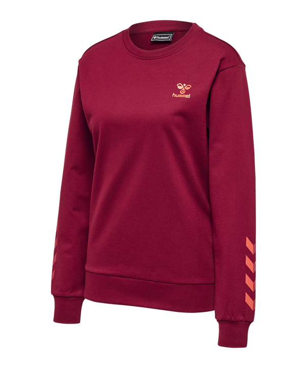 Hummel Offgrid Cotton Sweatshirt Damen Rot F3135 - rot