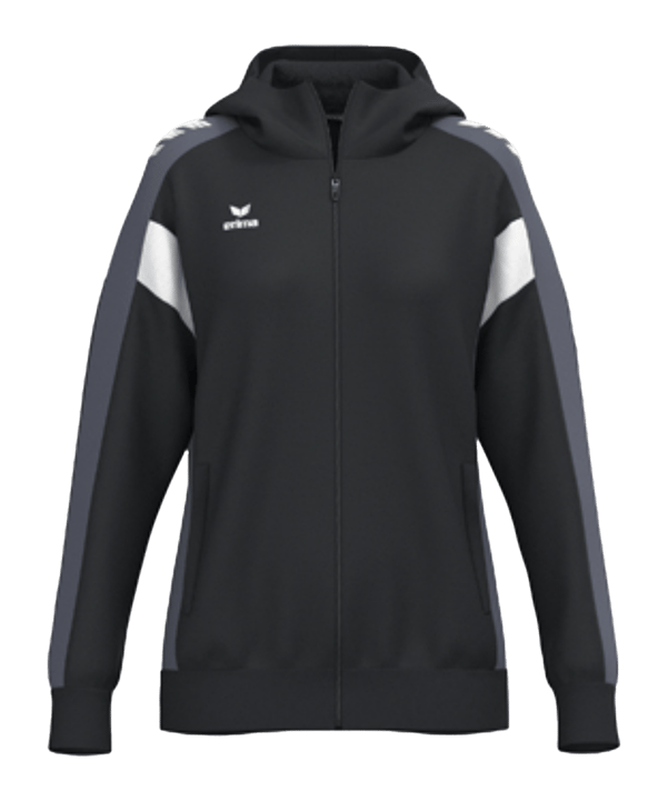 Erima Celebrate 125 Kapuzenjacke Damen Schwarz - schwarz