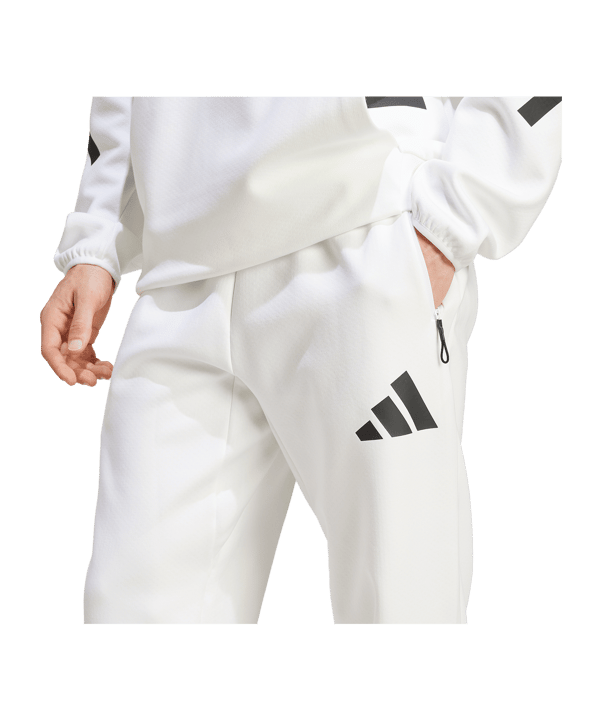adidas Z.N.E Hose Weiß - weiss