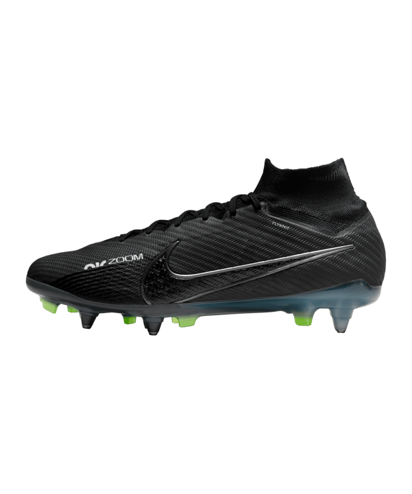 Nike Air Zoom Mercurial Superfly IX Shadow Elite SG-Pro AC Schwarz Grau F001 - schwarz