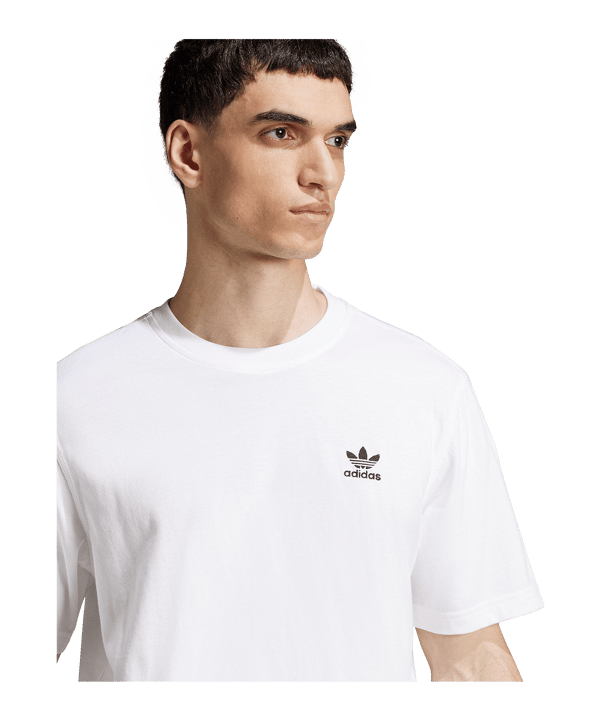 adidas Originals Trefoil Essentials T-shirt Bianco - bianco