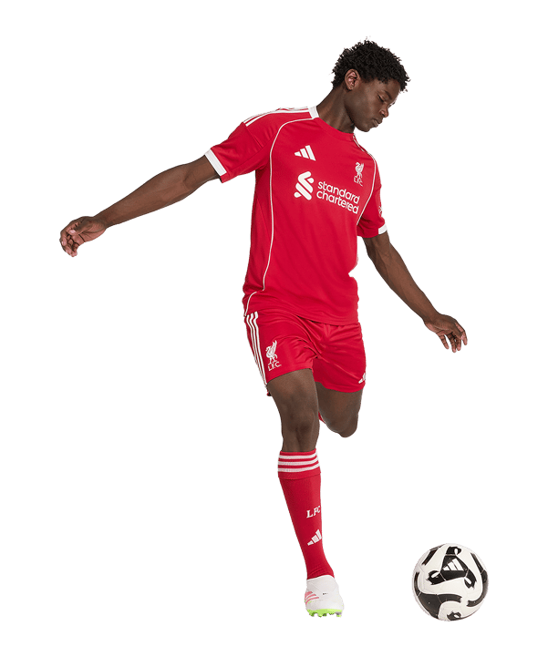 adidas FC Liverpool Short Home 2025/2026 Rot - rot