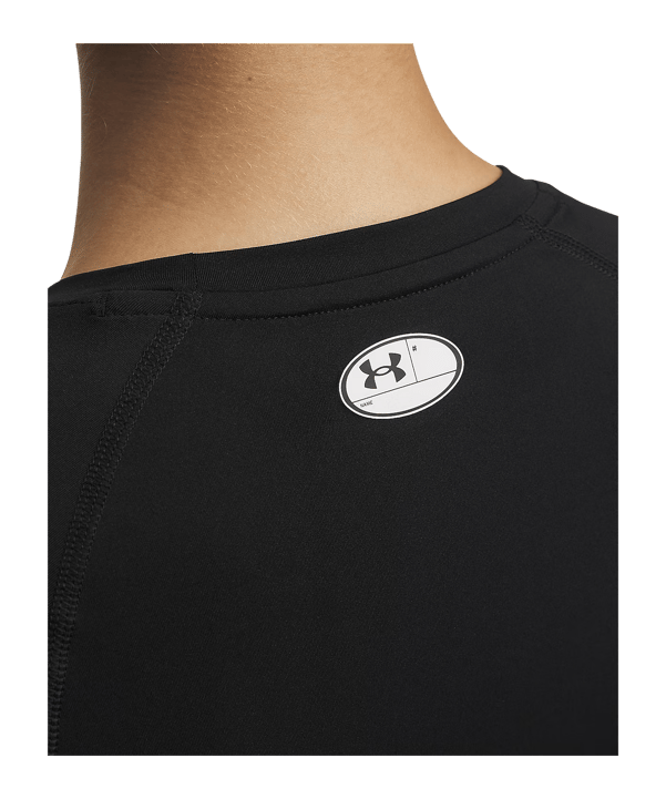 Under Armour HG Authentics Comp Manica Lunga Donna Nero C008 - nero