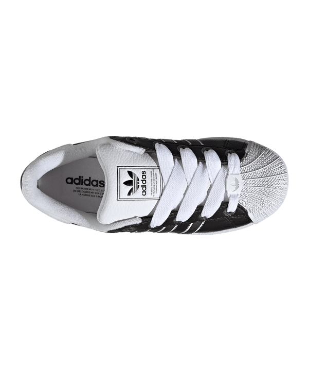 adidas Originals Superstar II Kids Schwarz - schwarz