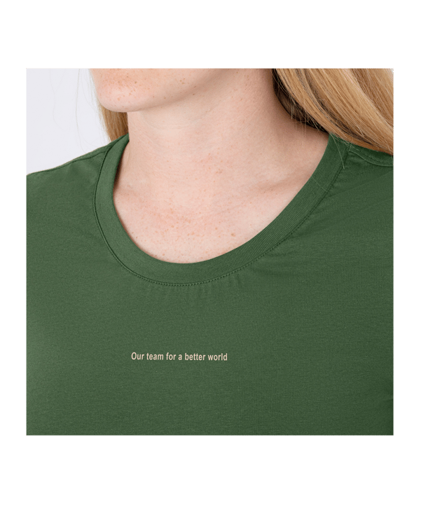 JAKO World Stretch T-Shirt Damen Grün F240 - gruen