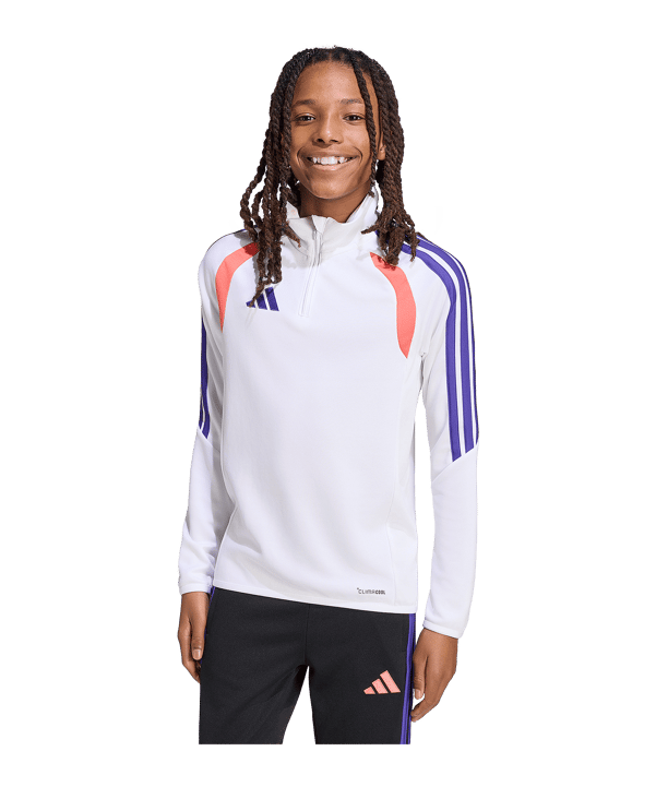 adidas Tiro 26 League Training Manica Lunga Bambini Bianco - bianco