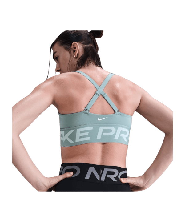 Nike Pro Indy Plunge Sport-BH Damen Schwarz F017