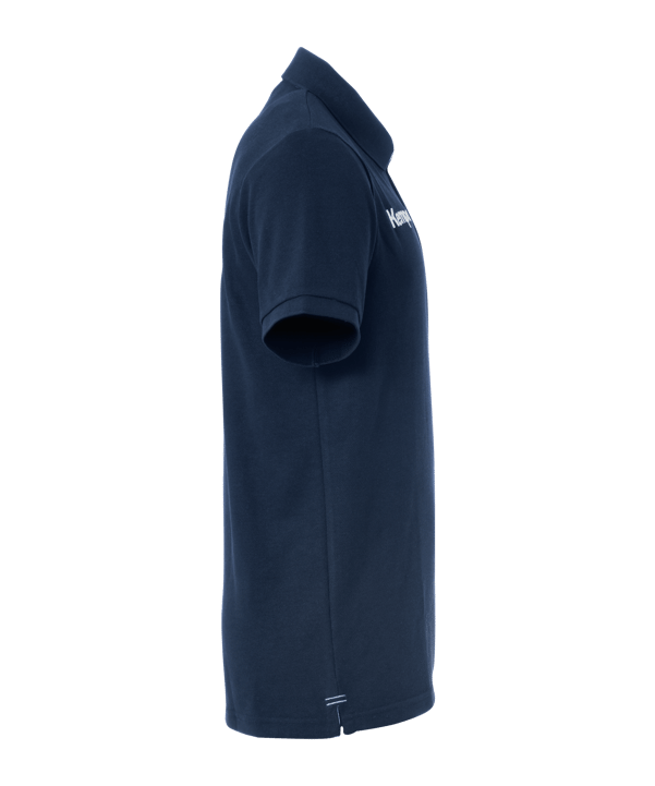 Kempa Prime Polo Shirt Dunkelblau Weiss F06 - blau