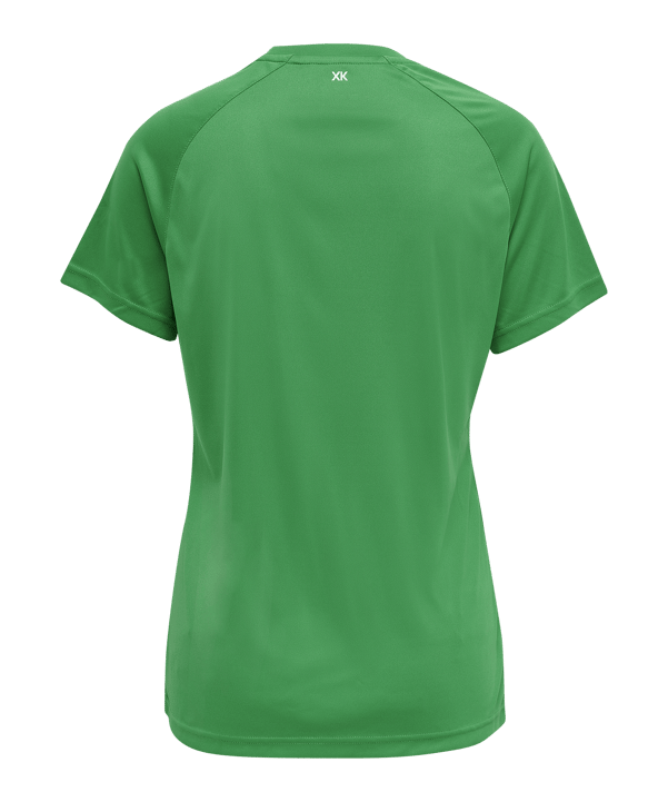 Hummel hmlCORE XK Poly T-Shirt Damen Grün F6235 - gruen