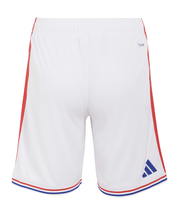 adidas Kroatien Short Home 2026 Kids Weiß