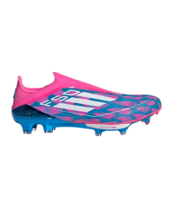 adidas F50+ FG Reemergence Blau Weiss - blau