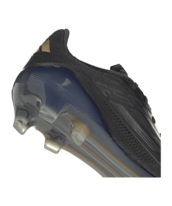 adidas F50 Elite FG Dark Spark Schwarz Grau - schwarz
