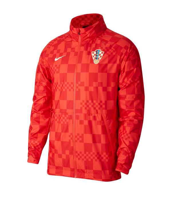 Nike Kroatien All Weather Fan Jacke F696 - schwarz