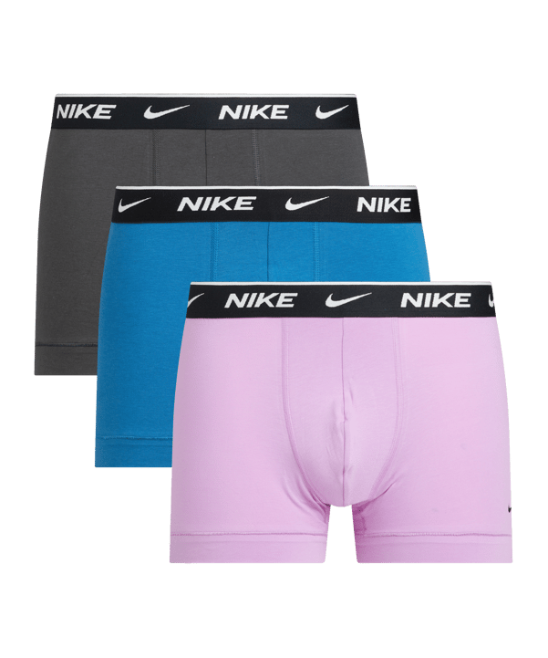 Nike Cotton Trunk Boxershort 3er Pack Rosa FGG9 - rosa