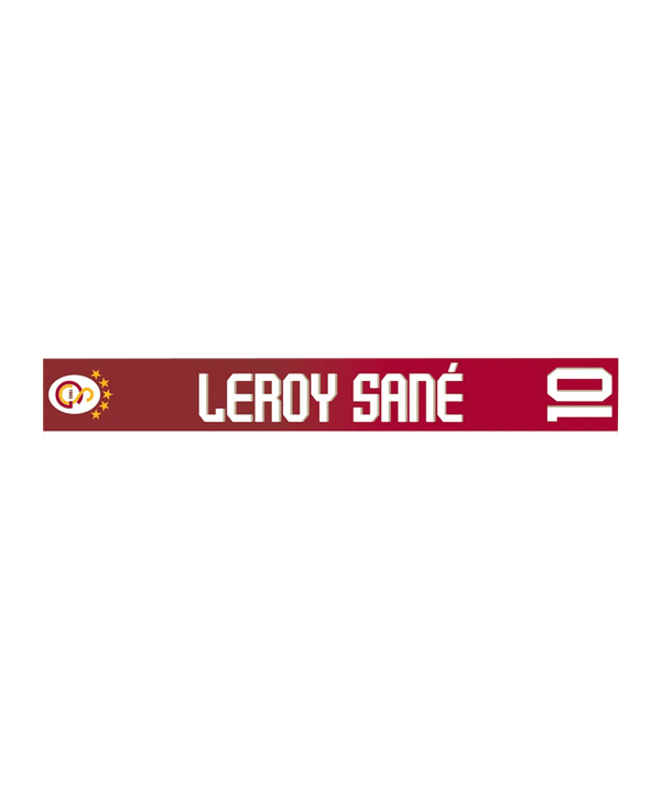 Galatasaray Istanbul Galatasaray Istanbul Leroy Sane Welcome Schal Gelb - gelb