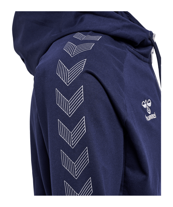 Hummel hmlMOVE Grid Trainingsjacke Blau F7026 - blau