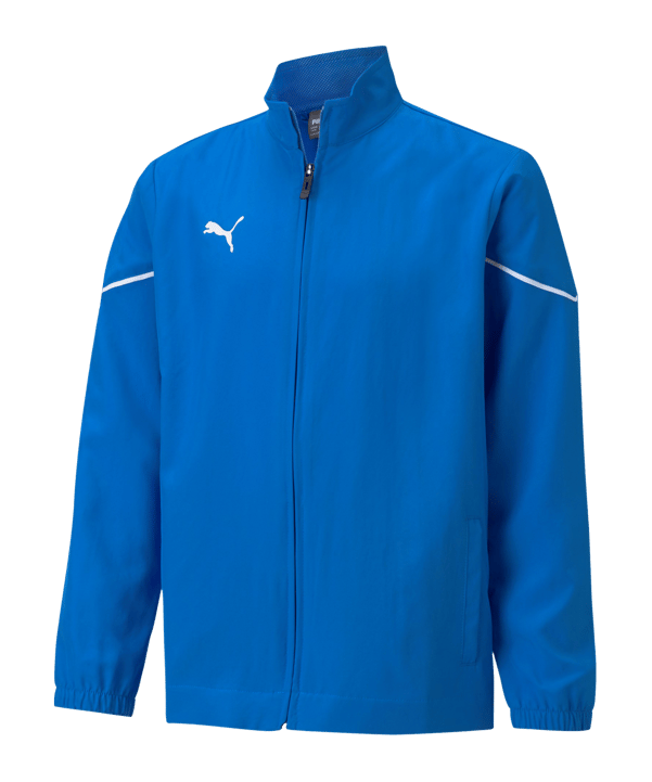PUMA teamRISE Sideline Trainingsjacke Kids F02 - blau