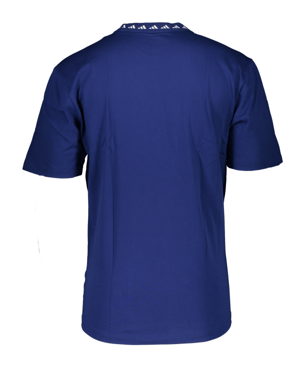 adidas Juventus Turin Icon T-Shirt Blau Weiss - weiss