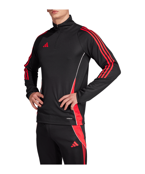 adidas Tiro 24 Sweatshirt Schwarz - schwarz