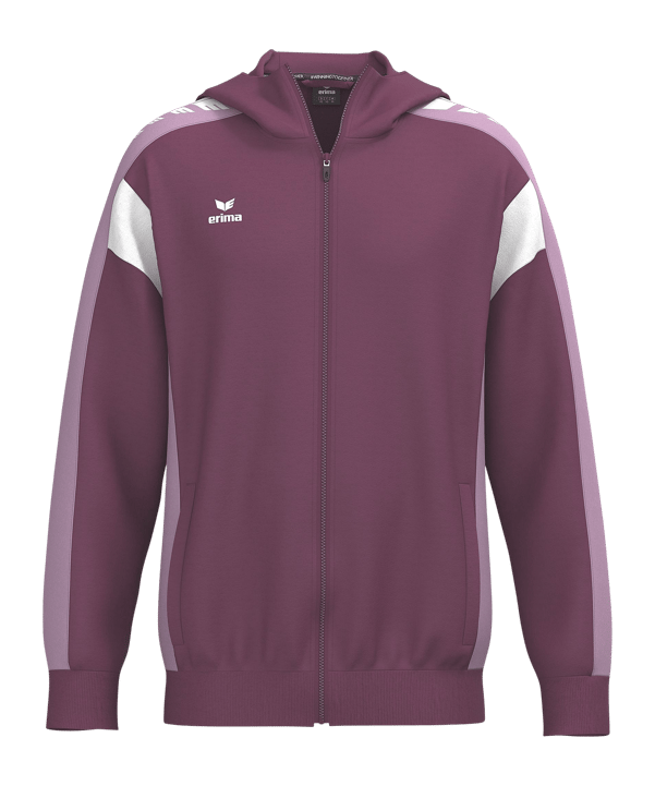 Erima Celebrate 125 Kapuzenjacke Rot Fburgundylavender - rot