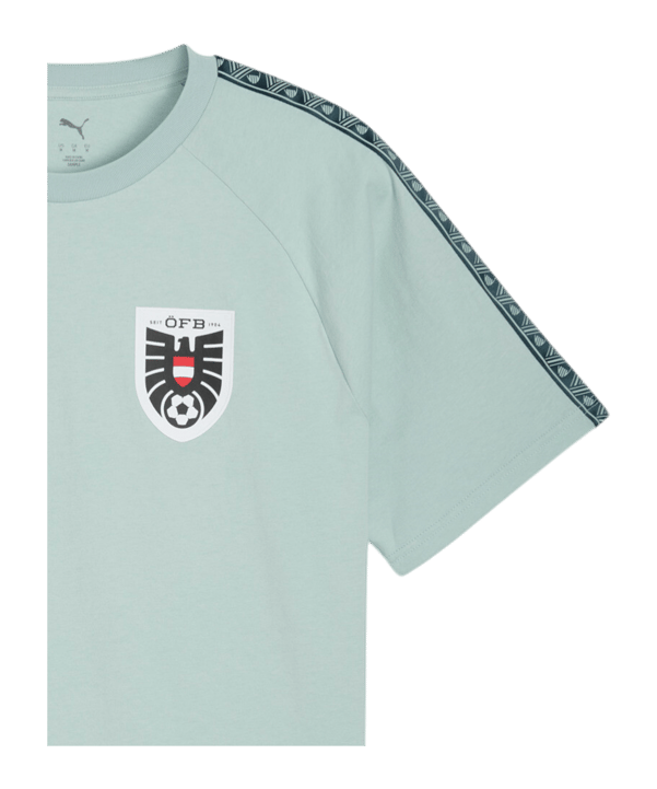PUMA ÖFB Österreich King T-Shirt Grün F23 - gruen