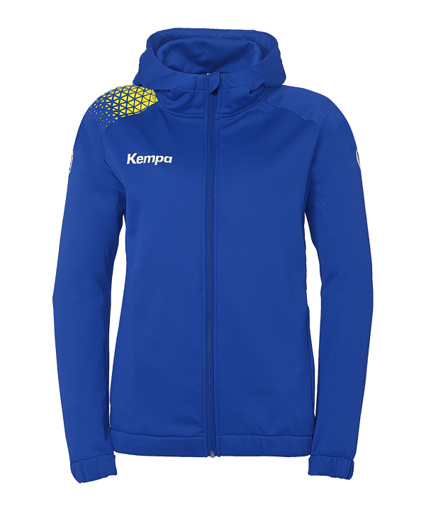 Kempa Giacca con cappuccio Donna Blu C40 - blu