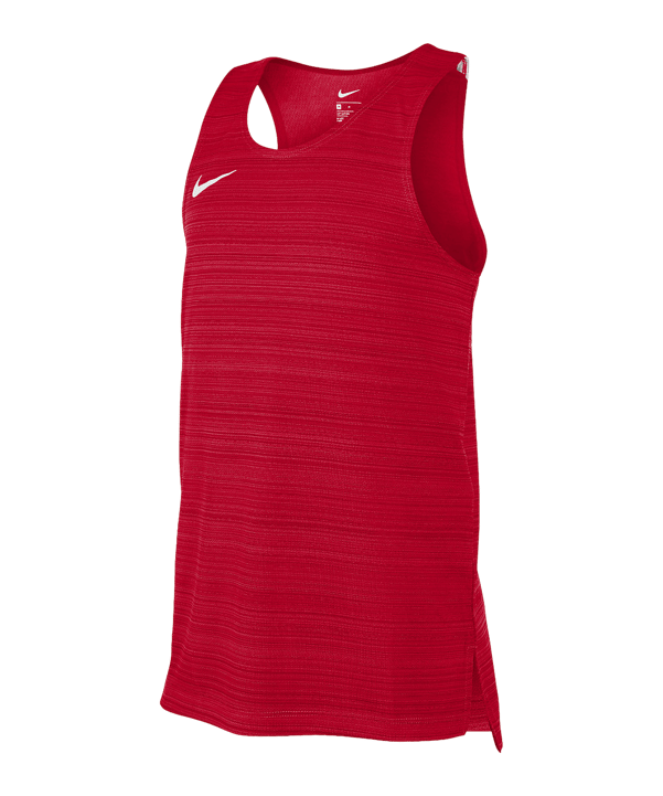 Nike Stock Dry Miler Tanktop Kids Rot F657 - rot