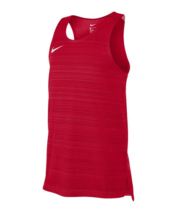 Nike Stock Dry Miler Tanktop Kids Rot F657 - rot
