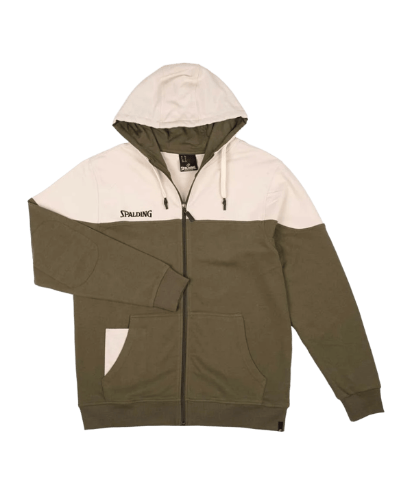Spalding Funk Kapuzenjacke Grün - gruen
